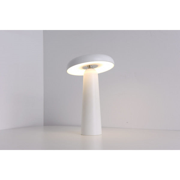Chanterelle WHT Table Lamp - Table Lamp - Lux Lighting