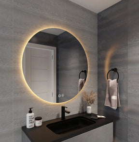 CIRCO S Round LED Backlit Bathroom Mirror