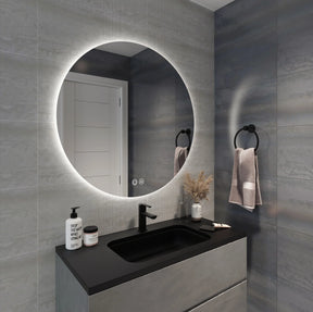 CIRCO S Round LED Backlit Bathroom Mirror