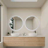 Framed CIRCO S Round LED Bathroom Mirror