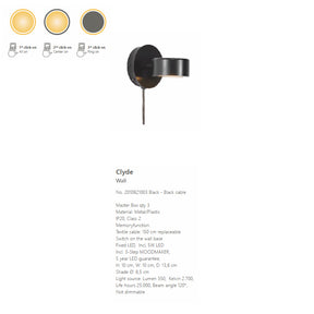 Clyde Wall Light