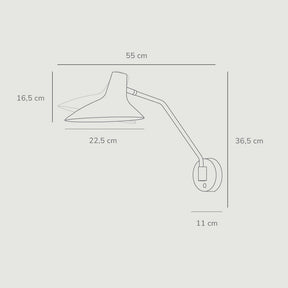 Darci Wall light Sand