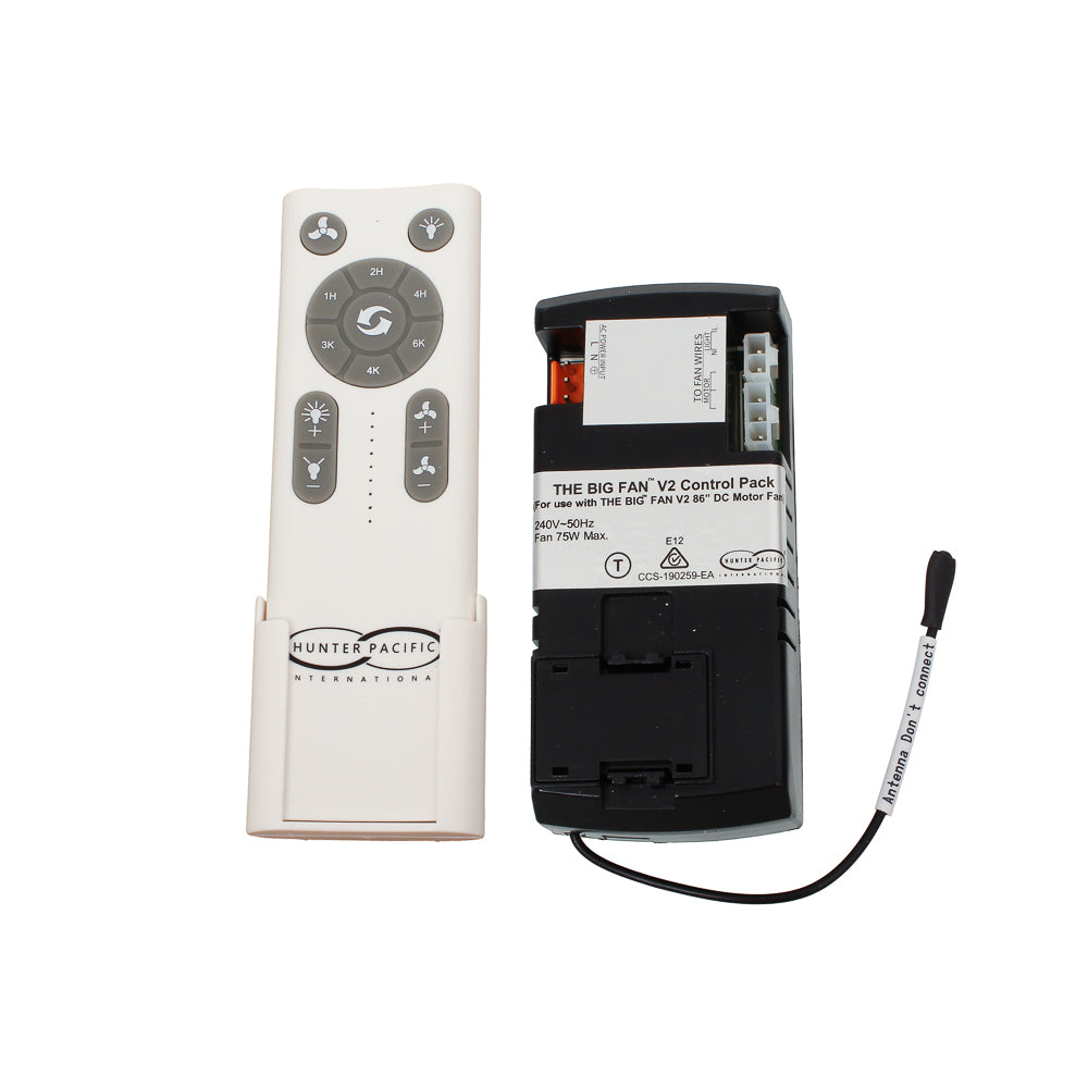 DC V2 9 Speed Remote Pack (The Big Fan 220cm/86")