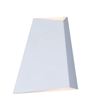 DELHI City Series LED Interior Sand White Angled Up/Down Wall Light