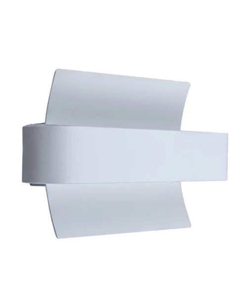 DUBAI City Series LED Interior Matte White Curved Wall Light