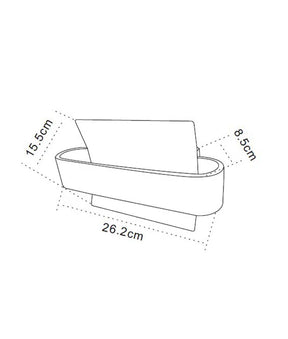 DUBAI City Series LED Interior Matte White Curved Wall Light