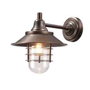 Epping BLK Brass E27 Wall Bracket Exterior