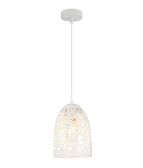ESCAMA: Interior Iron Cage Ellipse Pendant Lights