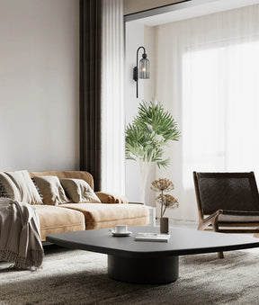 FLAUTA Interior Round Top Cylinder Ribbed Wall Lights