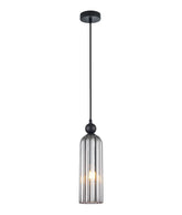 FLAUTA: Interior Round Top Cylinder Ribbed Pendant Lights