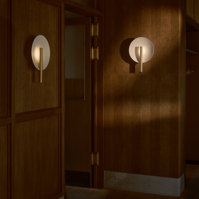 Furiko Wall Brushed Brass