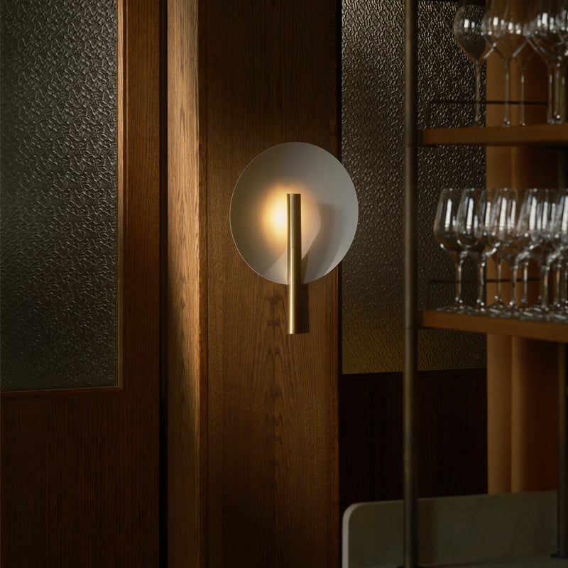 Furiko Wall Brushed Brass