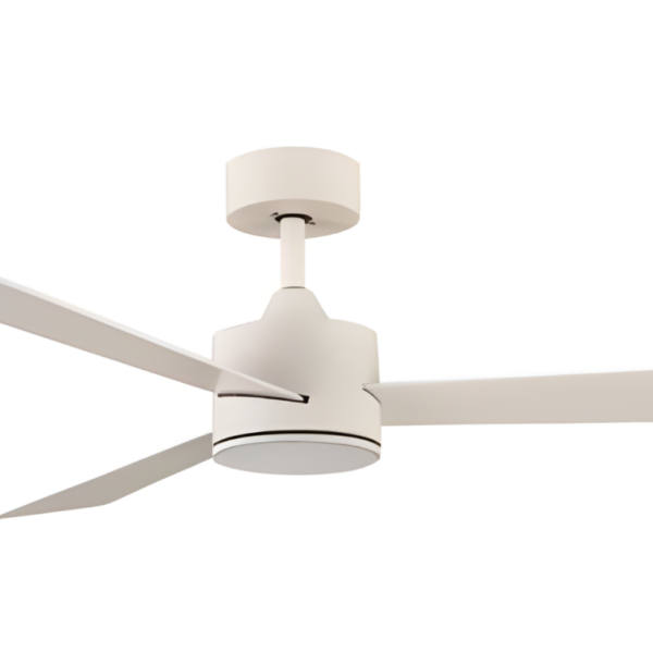 Urban-iD DC Ceiling Fan with LED Light – White 52″