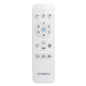 Fantom DC 480mm Bladeless WIFI & Remote Control Ceiling Fan with Variable Dim 40w CCT LED Light White