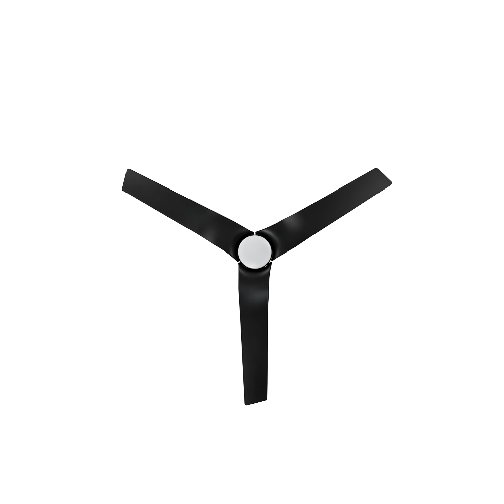 Fanco Flow DC Ceiling Fan with LED Light – Black 52″