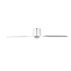 Fanco Flow DC Ceiling Fan with LED Light – White 52″