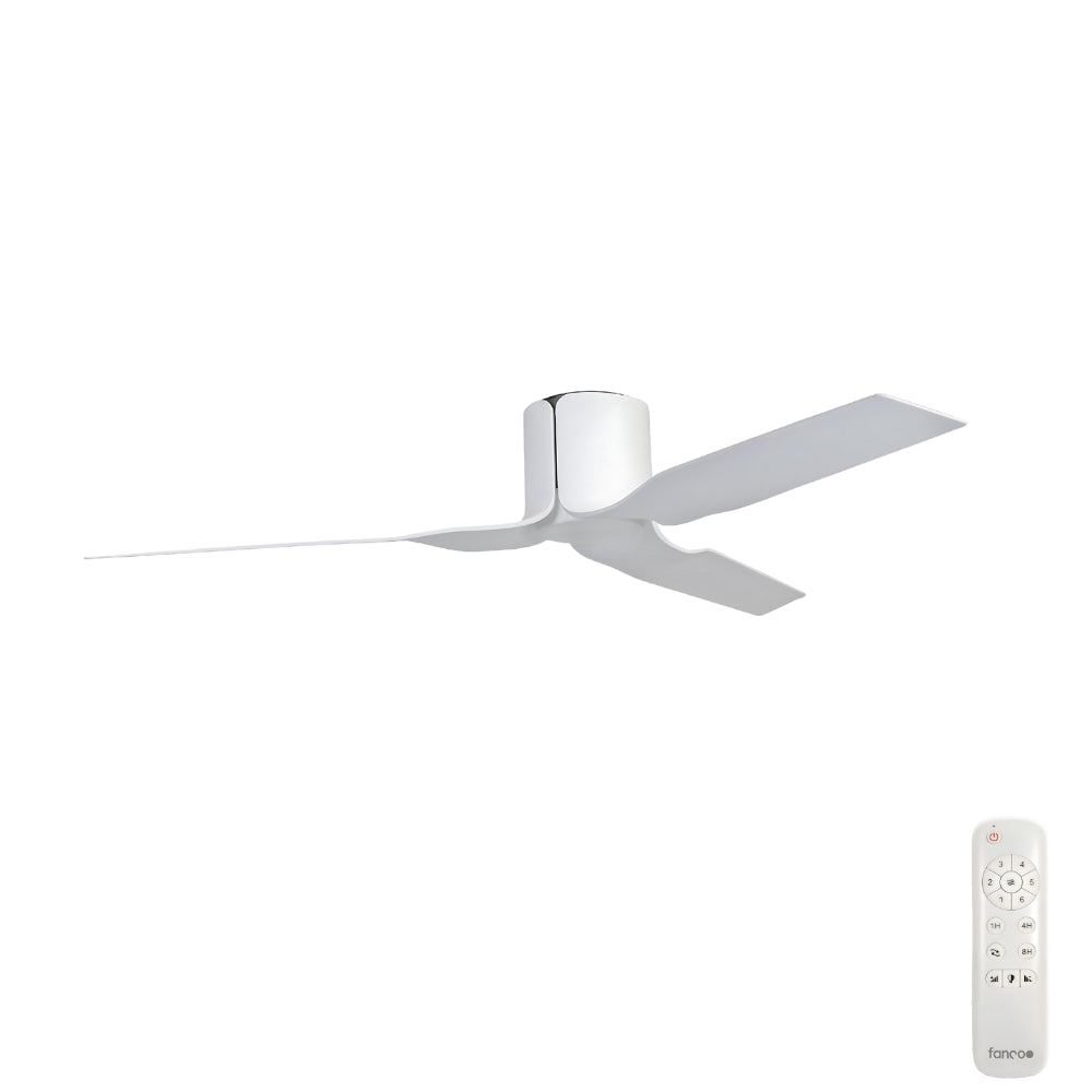 Fanco Flow DC Ceiling Fan – White 52″