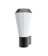 GEB Exterior LED Dark Grey Tapered Surface Mounted Wall Light IP54