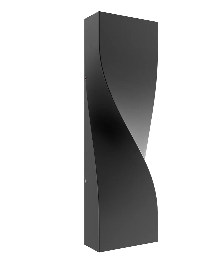 GIROTRI Large Exterior LED Tri-CCT Surface Mounted Up/Down Twist Wall Lights IP65