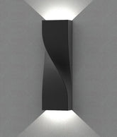 GIROTRI Large Exterior LED Tri-CCT Surface Mounted Up/Down Twist Wall Lights IP65