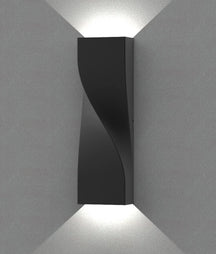 GIROTRI Large Exterior LED Tri-CCT Surface Mounted Up/Down Twist Wall Lights IP65