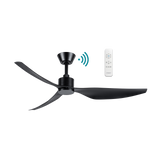 Genoa DC 1270mm 3 ABS Blade WIFI & Remote Control Ceiling Fan Only Matt Black