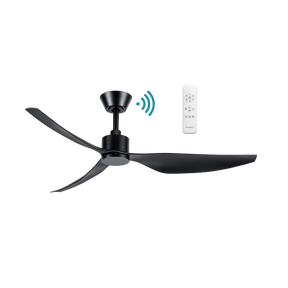 Genoa DC 1270mm 3 ABS Blade WIFI & Remote Control Ceiling Fan Only Matt Black