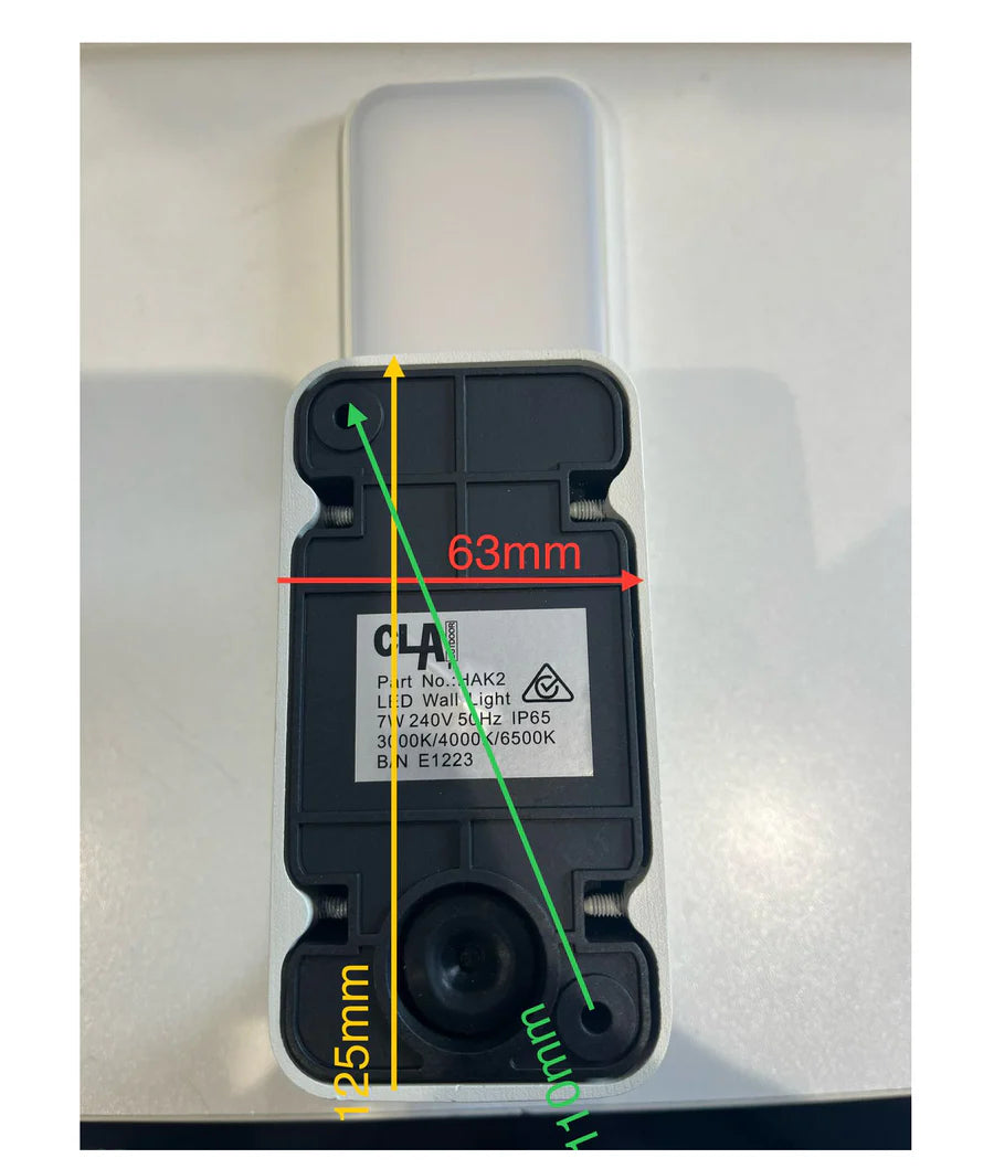 HAK LED Tri-CCT Exterior Hook Wall Lights IP65