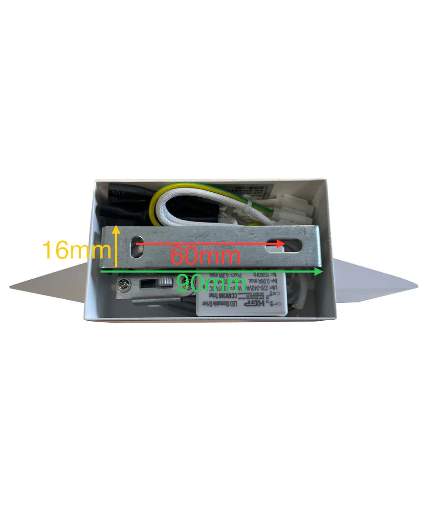 HELSINKI City Series LED Tri-CCT Interior Curved Up/Down Dimmable Wall Light