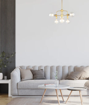 HEXA: Interior Modern Abstract Pendant Lights - 6 Lamps