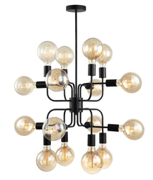 HEXADE: Interior Modern Abstract Pendant Light - 16 Lamps