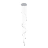 ALEMDINA H/L 40X 1.8W LED TRI-COL CHR