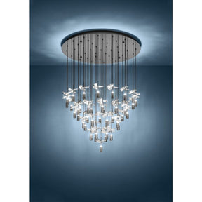 COMAREIRA H/L 43X 1.8W LED TRI-COL NKL NERO