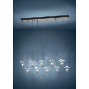 COMAREIRA H/L 10X2.1W LED TRI-COL NKL NERO