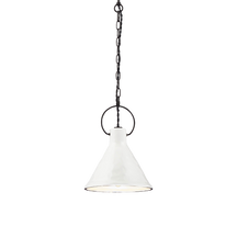 Ivy 1 Light 24cm E27 Porcelain Pendant