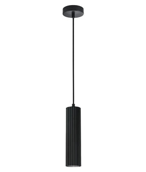 KOLONNE: Interior GU10 Ribbed Cylinder Pendant Lights