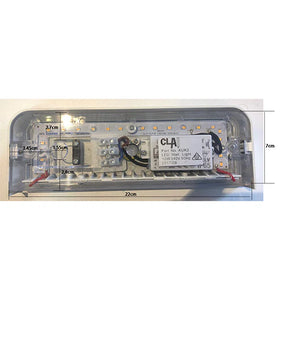 KUK LED Surface Mounted Rectangular Wall Lights IP54