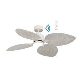 Kingston DC 1260mm 4 ABS Blade WIFI Remote Control Ceiling Fan with Variable Dim 24w CCT LED Light White
