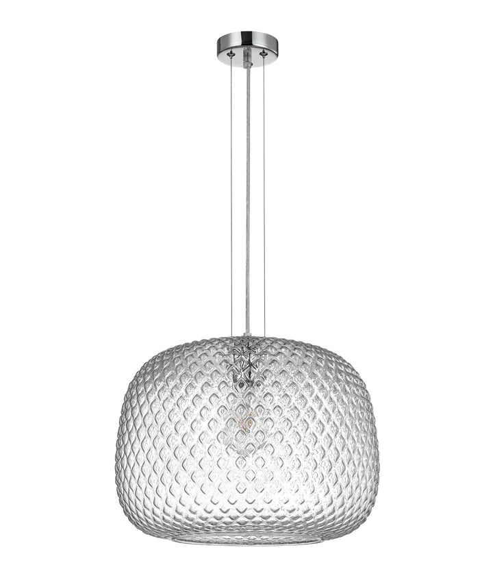 LABU: Interior Dome Glass with Segments Pendant Lights