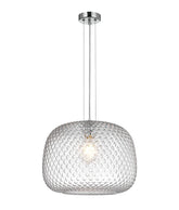 LABU: Interior Dome Glass with Segments Pendant Lights