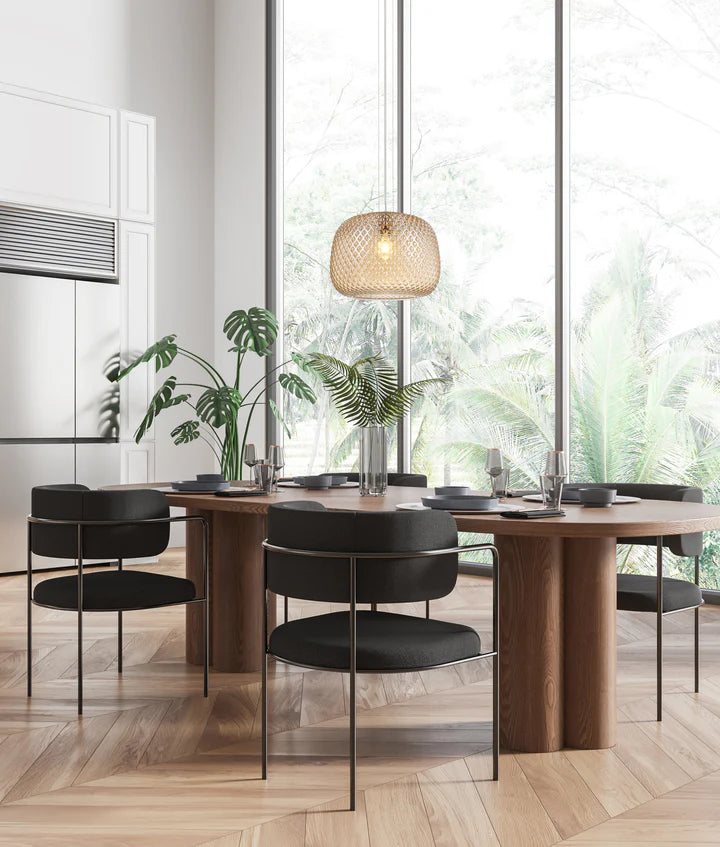 LABU: Interior Dome Glass with Segments Pendant Lights