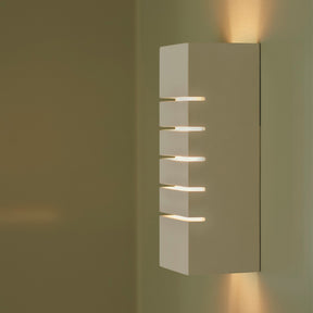 Lancio Square Wall Light White