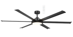 32W LED Light Kit to suit MDCA Albatross II DC WIFI ceiling fan with Diffuser Matt Black