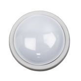 OSSEN LED ROUND BULKHEAD WHITE ACRYLIC
