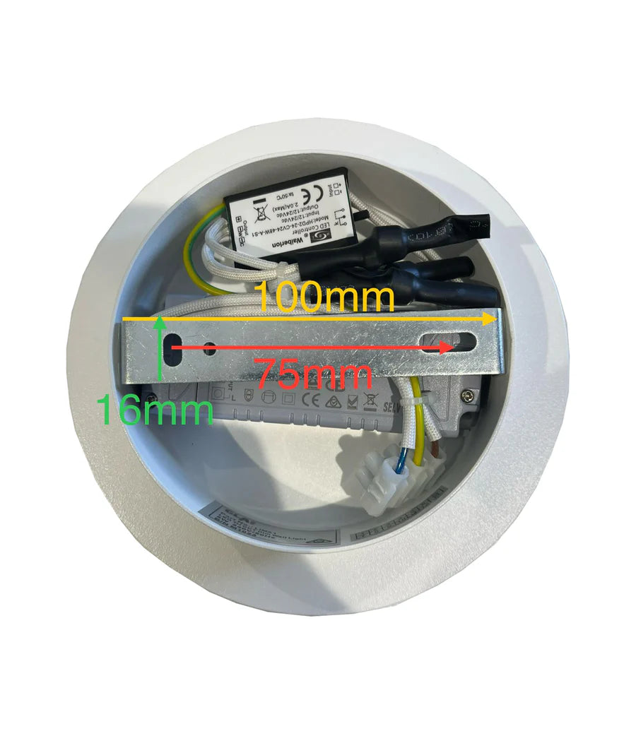 LIMA City Series LED Tri-CCT Interior Rotatable Dimmable Wall Lights