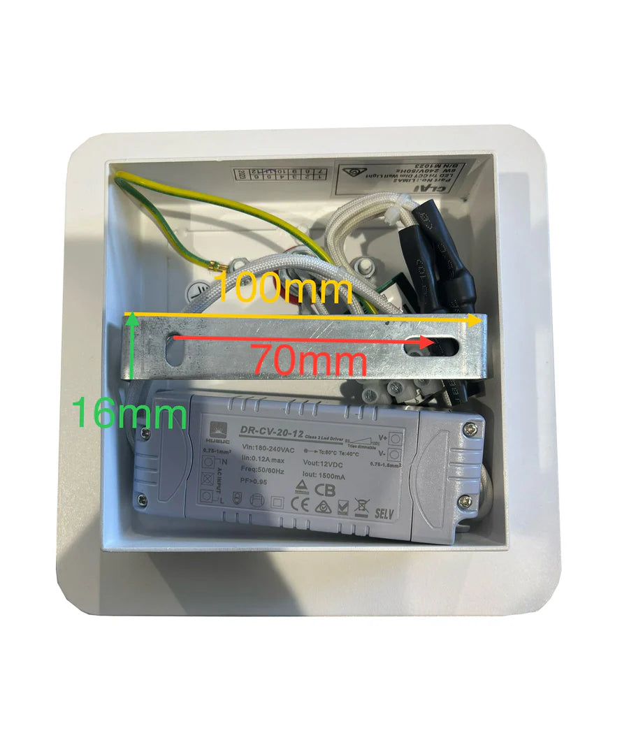 LIMA City Series LED Tri-CCT Interior Rotatable Dimmable Wall Lights