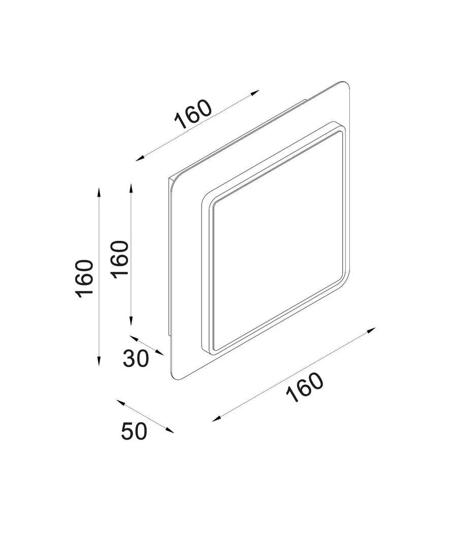LIMA City Series LED Tri-CCT Interior Rotatable Dimmable Wall Lights