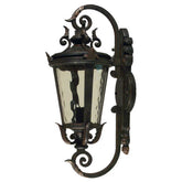 Albany Exterior Mini Wall Light Antique Bronze