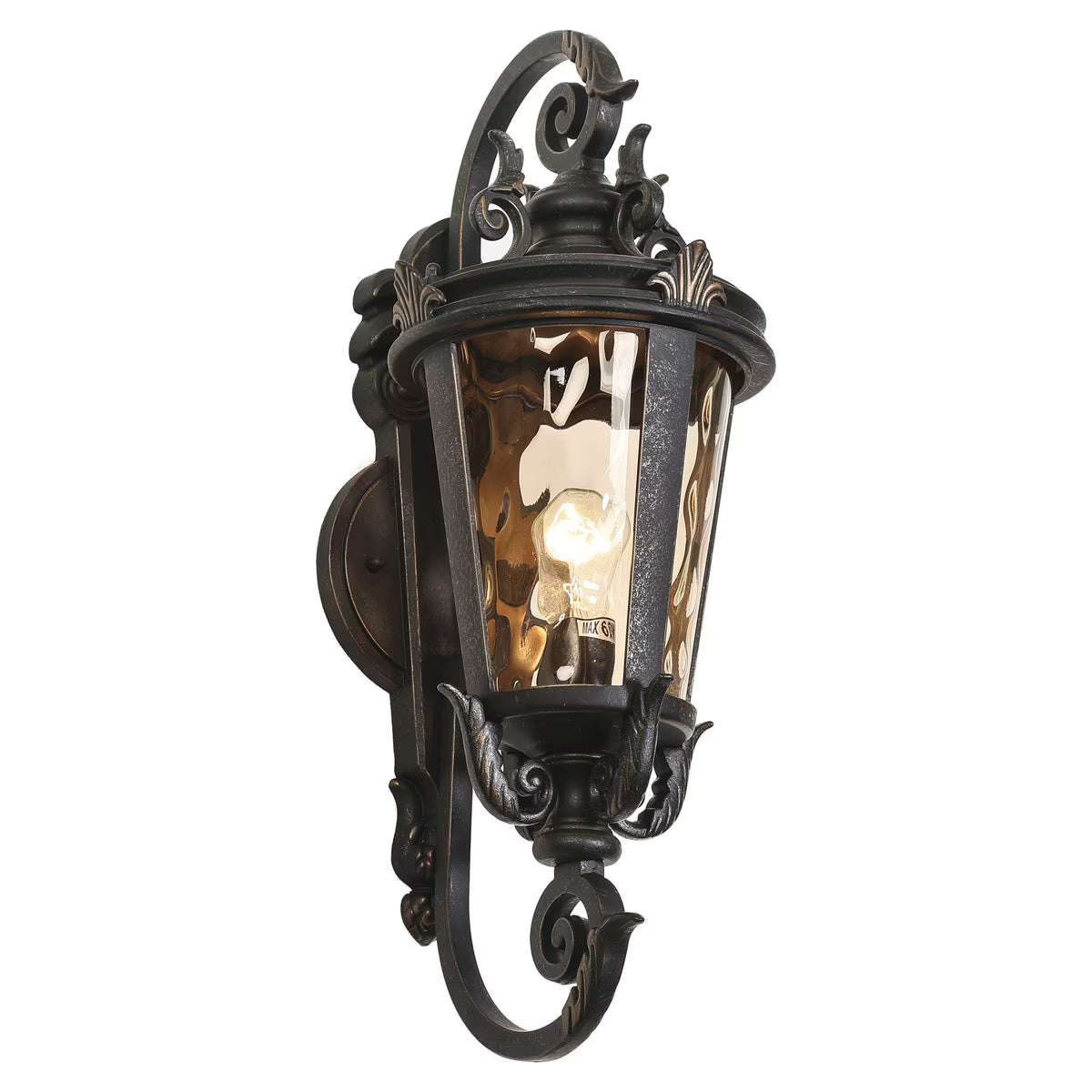 Albany Exterior Small Wall Light Antique Bronze