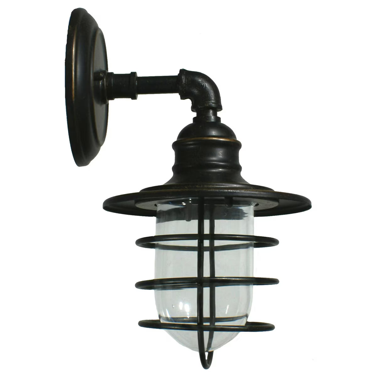 Dockyard Exterior Wall Light Antique Bronze